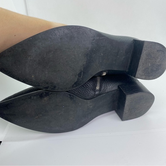 Everlane Boss Boot Pebbled Leather Black - Picture 8 of 10